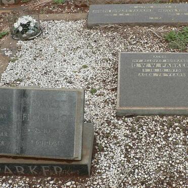 PARKER Violet Florence 1904-1980 :: PARKER Joseph Edward -1958 :: PARKER Mervyn Vincent -1945 :: PARKER G.W.W. -1973