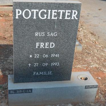 POTGIETER Fred 1941-1993