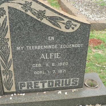 PRETORIUS Alfie 1920-1971