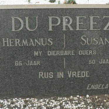 PREEZ Hermanus, du &amp; Susanna