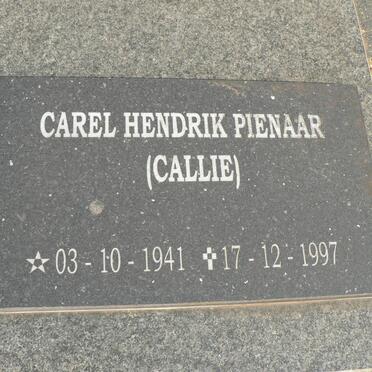 PIENAAR Carel Hendrik 1941-1997