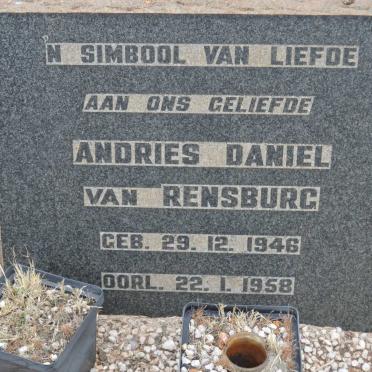 RENSBURG Andries Daniel, van 1946-1958