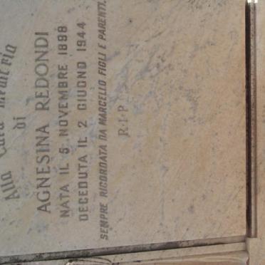 REDONDI Agnesina 1898-1944