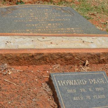 REES David John 1882-1945 :: PAGE Howard -1962 &amp; Keturan REES -1958