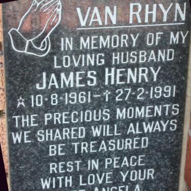RHYN James Henry, van 1961-1991