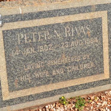 RIVAS Peter N. 1902-1964