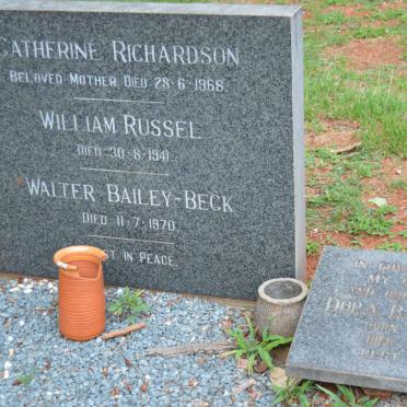 RICHARDSON :: RUSSEL :: BAILEY-BECK