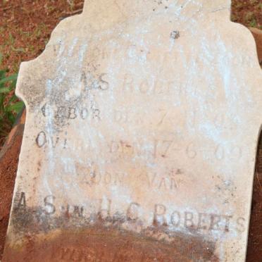 ROBERTS A.S. -1909