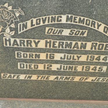 ROETS Harry Herman 1944-1945