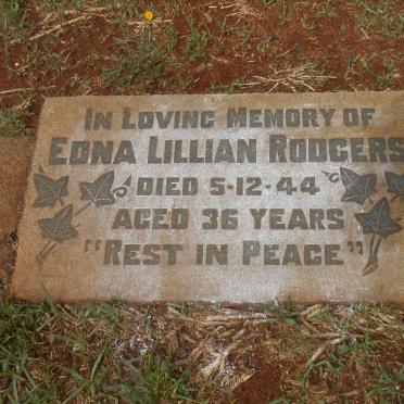RODGERS Edna Lillian -1944