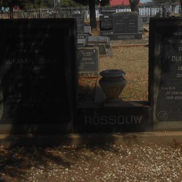 ROSSOUW Louis Jakobus 1914-1962 & Susanna Louisa MALAN 1913-1989