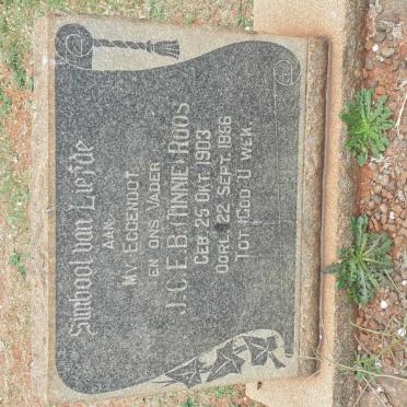 ROOS J.C.E.B. 1903-1956