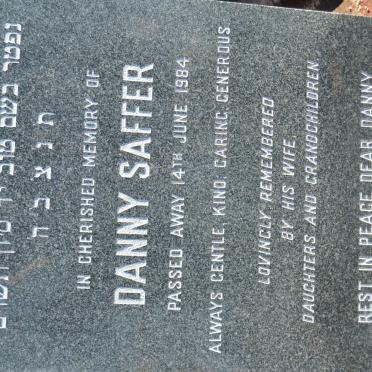 SAFFER Danny -1984