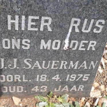 SAUERMAN J.J. -1975