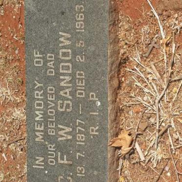 SANDOW C.F.W. 1877-1963