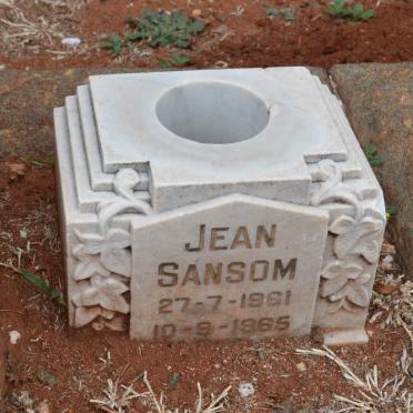 SANSOM Jean 1961-1965