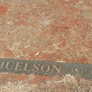 SAMUELSON Hamlet B.M. &amp; Antoinette McD.