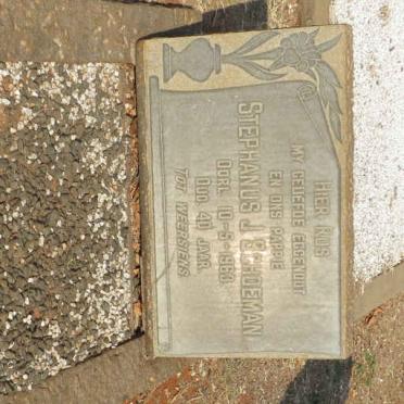 SCHOEMAN Stephanus J. -196?