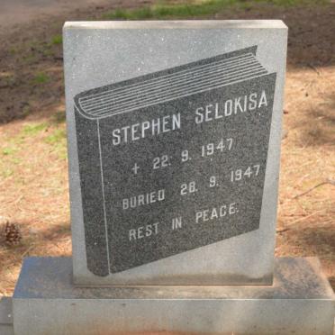 SELOKISA Stephen -1947