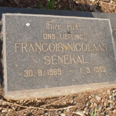 SENEKAL Francois Nicolaas 1965-1965