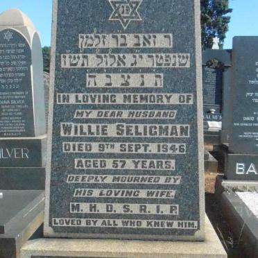 SELIGMAN Willie -1946