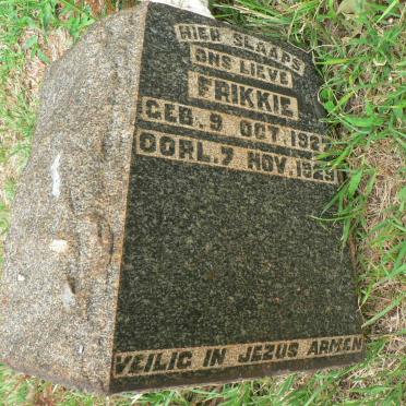 SENEKAL Frikkie 1927-1929
