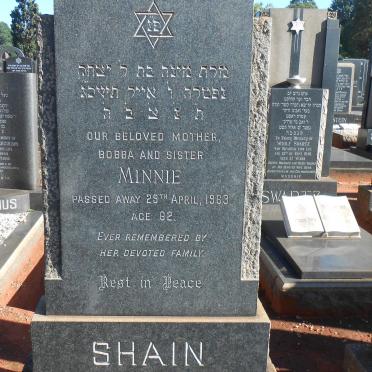 SHAIN Minnie -1963