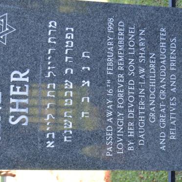 SHER Rene -1998