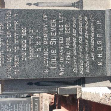 SHEMER Louis -1956