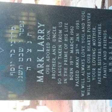 SHER Mark Larry 1962-1993