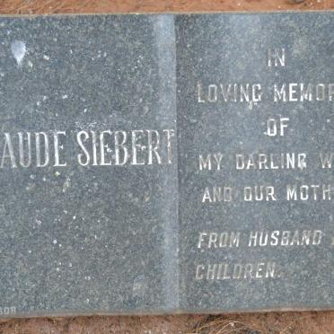 SIEBERT Maude