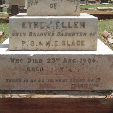 SLADE Ethel Ellen -1906