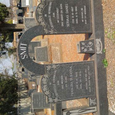 SMIT Servaas Daniel 1907-1966 &amp; Francina Susanna 1908-1973