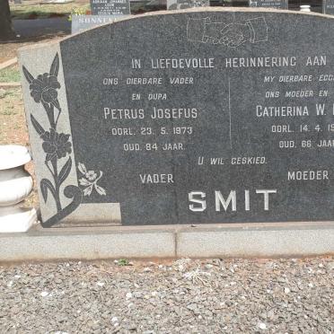 SMIT Petrus Josefus -1973 &amp; Catherina W. Rosia -1968