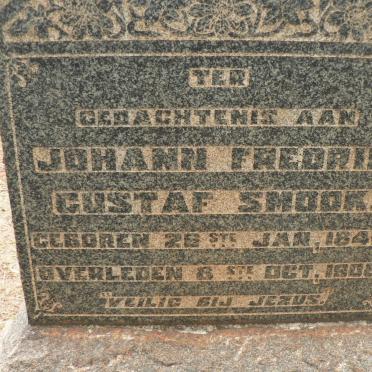SMOOK Johann Fredrik Gustaf 1840-1908