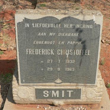 SMIT Frederick Christoffel 1932-1963