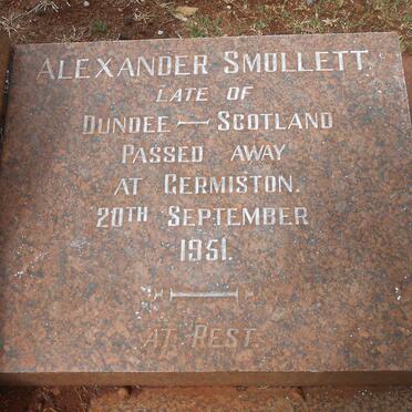 SMOLLETT Alexander -1951
