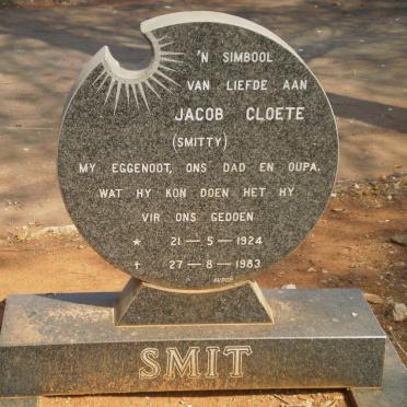 SMIT Jacob Cloete 1924-1983