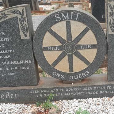 SMIT Jan Hendrik Nolte 1897-1957 &amp; Francina Wilhelmina LIEBENBERG 1900-1986