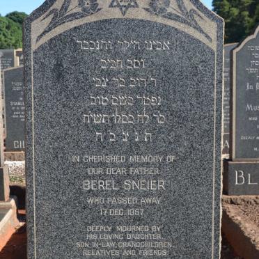SNEIER Berel -1957