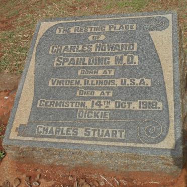 SPAULDING Charles Howard -1918