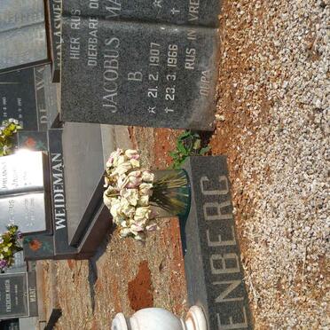 SPANGENBERG Jacobus B. 1907-1966 &amp; Magdalena J.C. 1910-1974