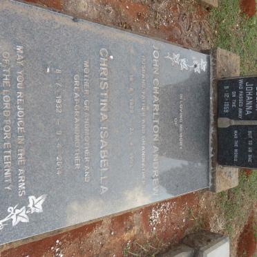 SPARKE Susan Johanna -1959 :: SPARKE John Charlton Andrew 1929-1993 &amp; Christina Isabella 1932-2014