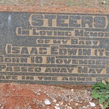 STEERS Isaac Edwin 1927-1929