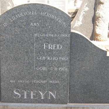 STEYN Fred 1910-1961