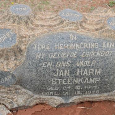 STEENKAMP Jan Harm 1884-1948