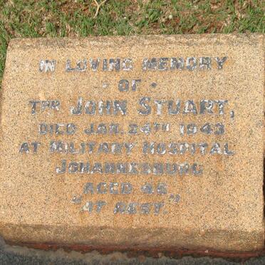 STUART John -1943