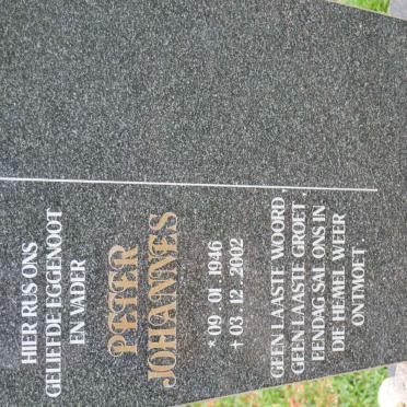 SWARDT Peter Johannes, de 1946-2002
