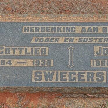 SWIEGERS Gottlieb 1864-1938 :: SWIEGERS Johanna 1890-1918