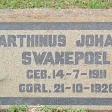 SWANEPOEL Marthinus Johannes 1911-1926